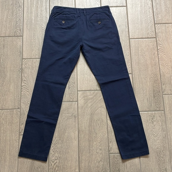 Goodfellow & Co Hennepin Chino Slim Pant 34x32 Blue - Picture 2 of 5